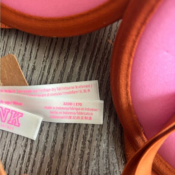 Victoria secret Orange Star-Patterned Bra - Picture 3 of 3